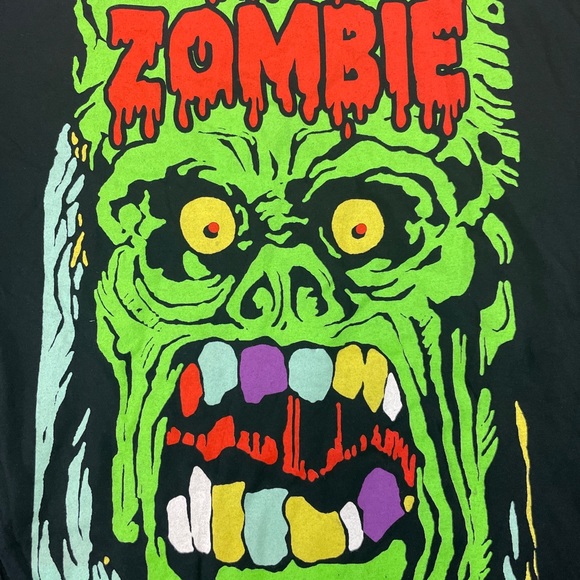 Rob Zombie Tour Shirt double sided size XXL NWOT - Picture 2 of 9